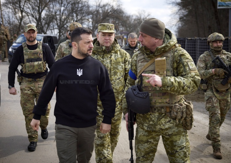 Wołodymyr Zełenski Zełenski: Nie możemy przegrać bitwy o Bachmut