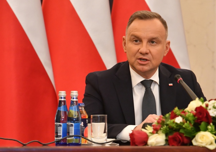 Andrzej Duda Prezydent Duda: Jeśli nie powstrzymamy Rosji, to Rosja pójdzie o wiele dalej