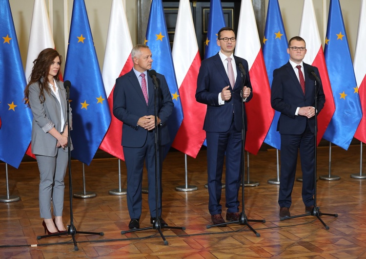 Wanda Buk, Marek Zagórski, Mateusz Morawiecki, Paweł Szefernaker Poseł PiS złożył mandat