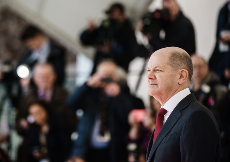 Olaf Scholz Niemiecka telewizja przewiduje polsko-niemiecki konflikt ws. odbudowy Ukrainy