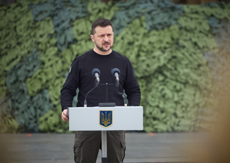 Wołodymyr Zełenski Prezydent Ukrainy Wołodymyr Zełenski jest już w Polsce
