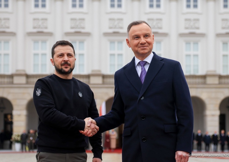 Wołodymyr Zełenski został odznaczony Orderem Orła Białego