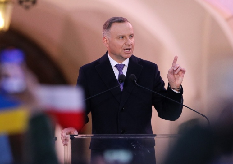 Andrzej Duda „Wspólnie wysyłamy jasny przekaz do Moskwy”. Mocne słowa Andrzeja Dudy