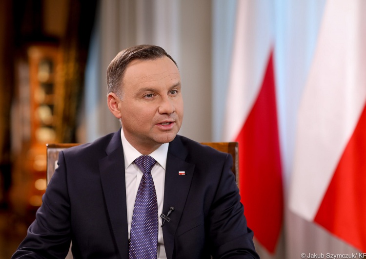 Prezydent RP Andrzej Duda Andrzej Duda: Mamy dokumenty na to, że za ataki na granicę polsko-białoruską odpowiedzialny był reżim białoruski