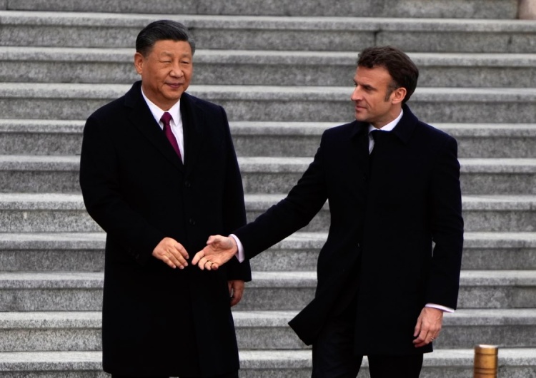 Xi Jinping oraz Emmanuel Macron Chiny i Francja wydały wspólne oświadczenie ws. Ukrainy. Zabrakło najważniejszego słowa