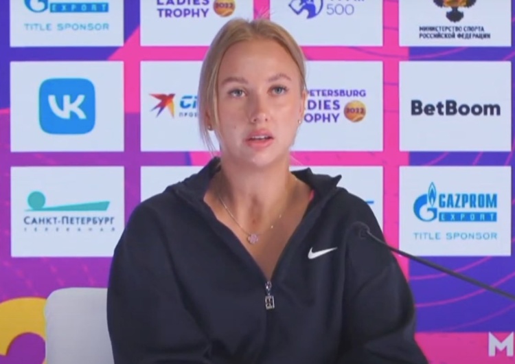 Anastazja Potapowa Zapytano rosyjską tenisistkę o słowa Igi Świątek. Co za bezczelność!