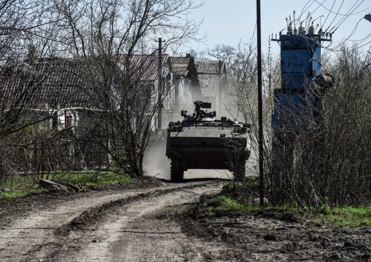 Transporter opancerzony sił ukraińskich, Bachmut Washington Post: Waszyngton wątpi w ukraińską kontrofensywę