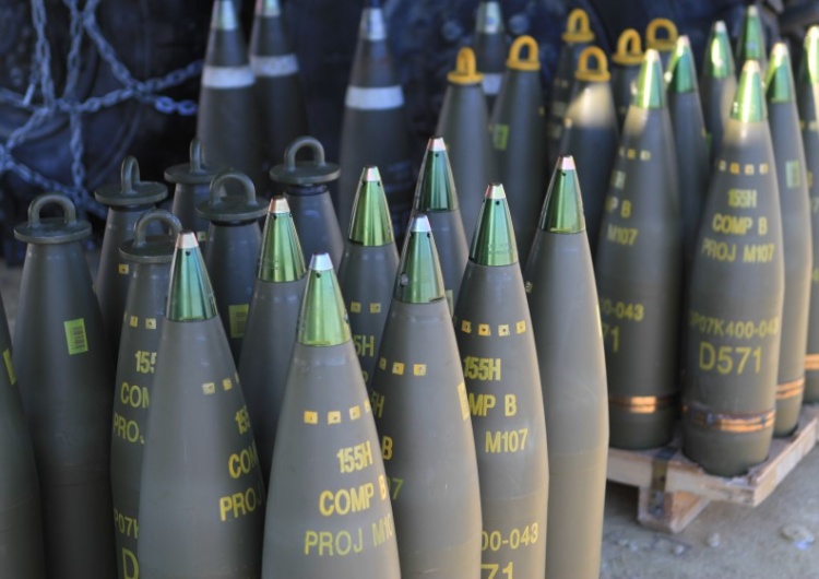 Pociski kaliber 155 mm Kraje UE uzgodniły finansowanie dostaw amunicji dla Ukrainy