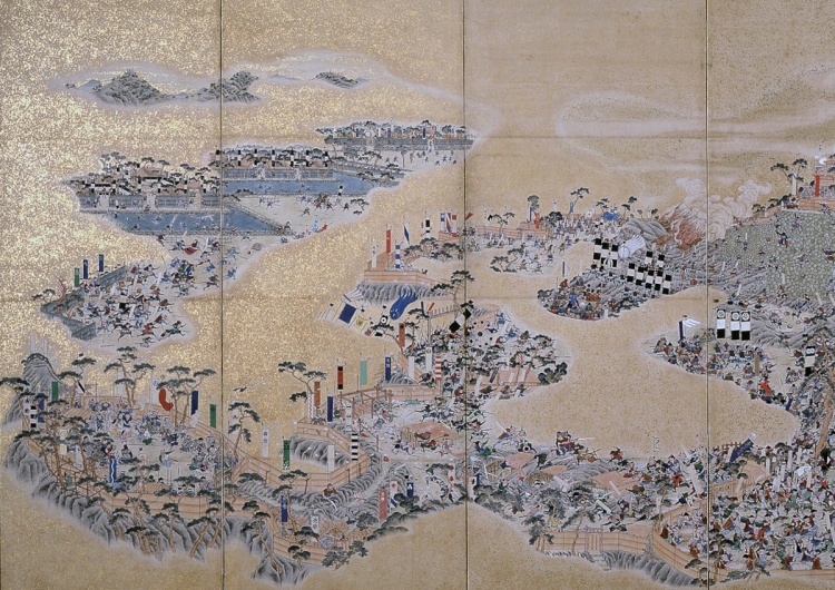 Grafika przedstawiająca bitwę podczas powstania Shimabara Marcin Bąk: Powstanie Shimabara – ostatni bój chrześcijańskich samurajów