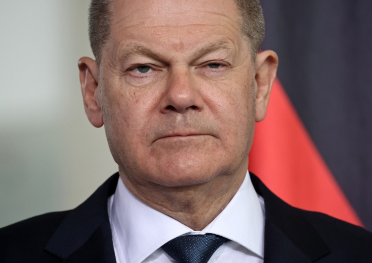 Kanclerz Niemiec Olaf Scholz Rząd przyjął uchwałę ws. reparacji. Będzie nowa nota dyplomatyczna do Niemiec