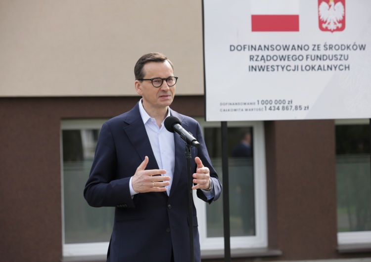 Premier Mateusz Morawiecki Premier Morawiecki w Sulęcinie: stawiamy na zrównoważony rozwój gospodarczy
