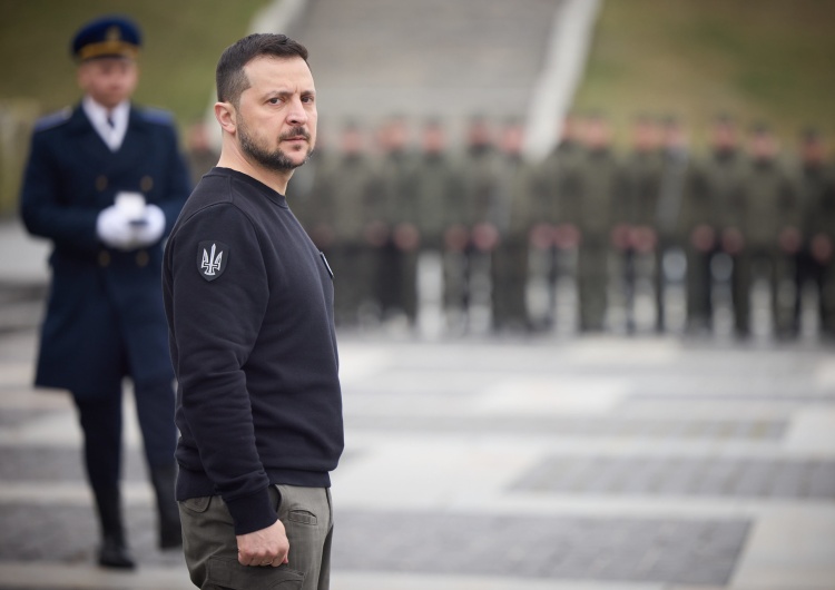 Wołodymyr Zełenski Zełenski: Nie możemy oddać Bachmutu