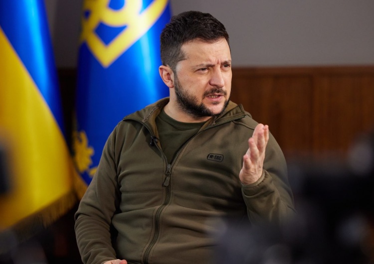 Prezydent Ukrainy Wołodymyr Zełenski Ukraina chciała zaatakować Moskwę, ale USA powiedziały „nie”. Zaskakujące doniesienia