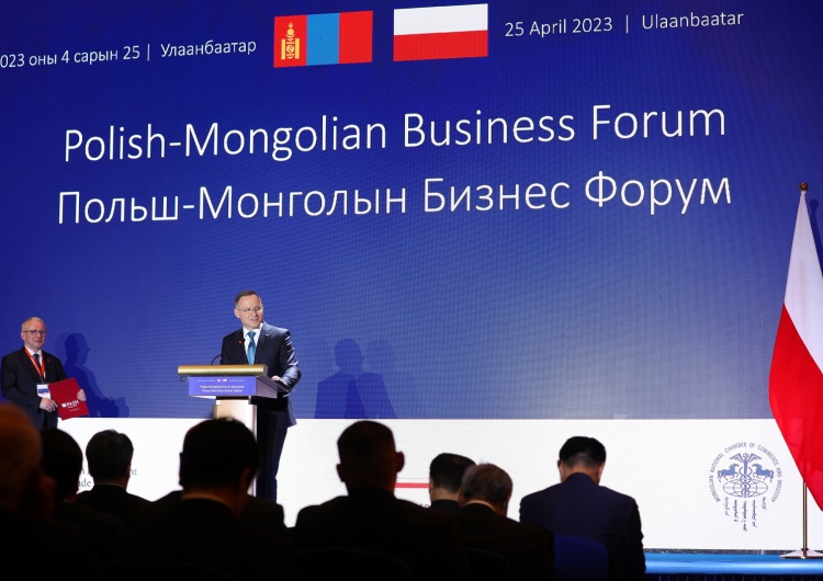 Andrzej Duda Andrzej Duda: Polska i Mongolia są otwarte na współpracę w poszukiwaniu i eksploatacji metali oraz zasobów energetycznych