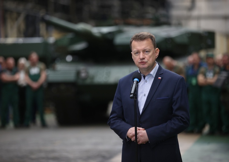 Mariusz Błaszczak Już w maju centrum serwisowe Leopardów w Gliwicach rozpocznie działalność