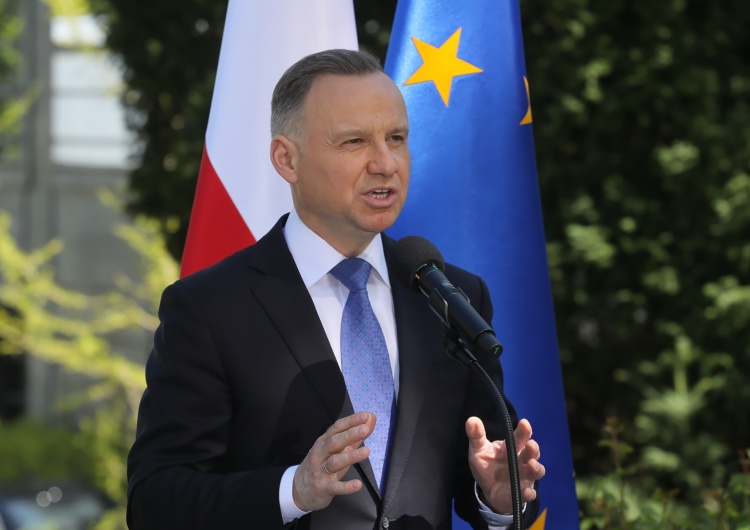 Andrzej Duda Andrzej Duda: priorytetem naszej prezydencji w UE będzie zacieśnienie współpracy ze Stanami Zjednoczonymi