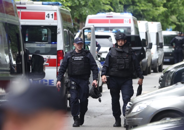 Miejsce zdarzenia. Belgrad Atak na szkołę w Belgradzie. Dzieci wśród ofiar