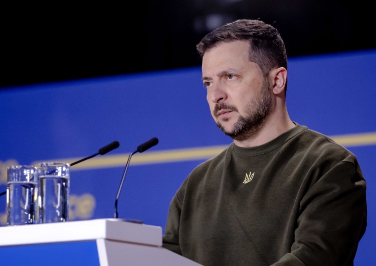 Wołodymyr Zełenski Zełenski: Tutaj w Hadze chcemy zobaczyć Władimira Putina sądzonego za zbrodnie wojenne