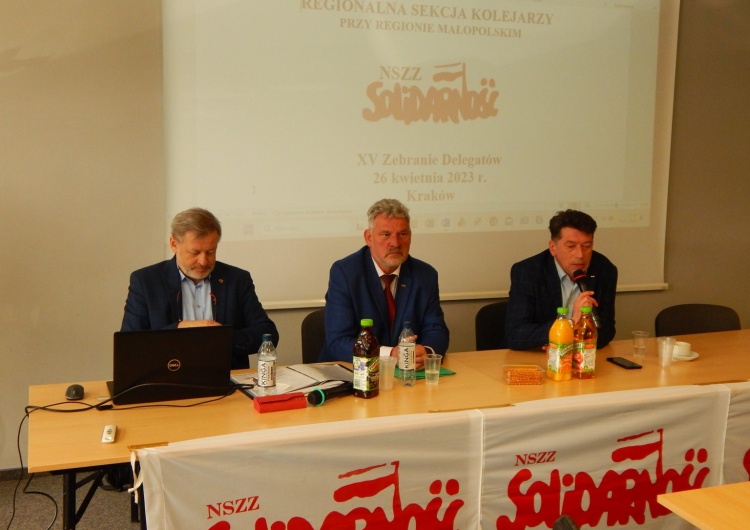 Ireneusz Dynowski ponownie szefem małopolskiej Regionalnej Sekcji Kolejarzy