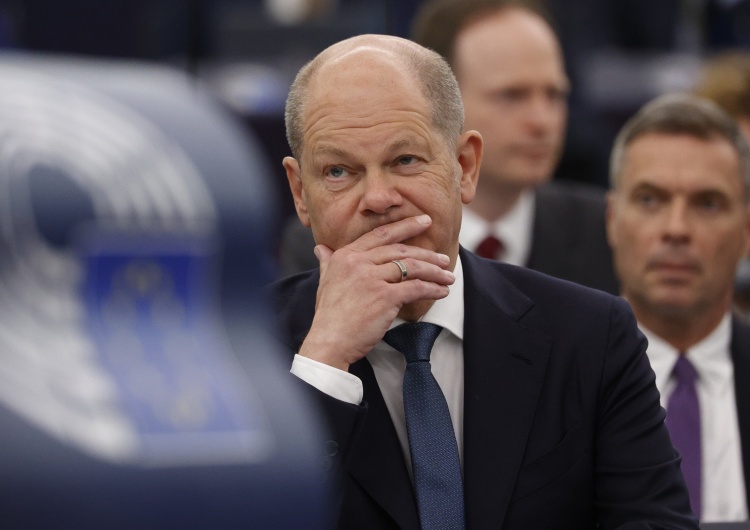 Olaf Scholz Zbigniew Kuźmiuk: Scholz nie zaliczy swojego wystąpienia w PE do udanych