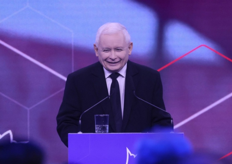 Szef PiS Jarosław Kaczyński Konwencja PiS. Będzie 800+