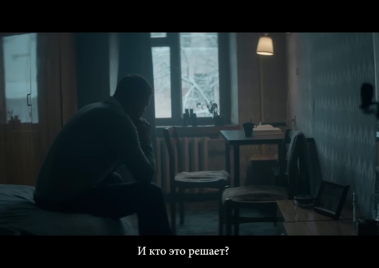Kadr z filmu „Dlaczego skontaktowałem się z CIA?”. Amerykańskie służby uruchomiły kanał do rekrutacji Rosjan
