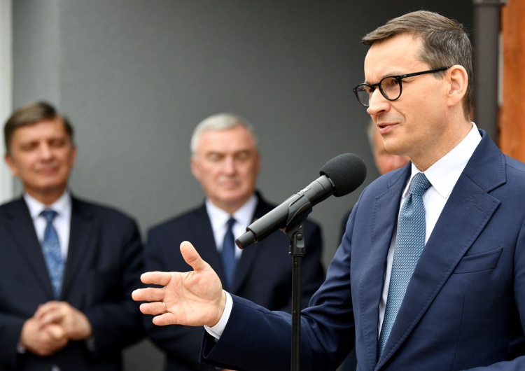 Premier Mateusz Morawiecki „Zagrywka propagandowa”. Premier Morawiecki o absurdalnych żądaniach przewodniczącego rosyjskiej Dumy