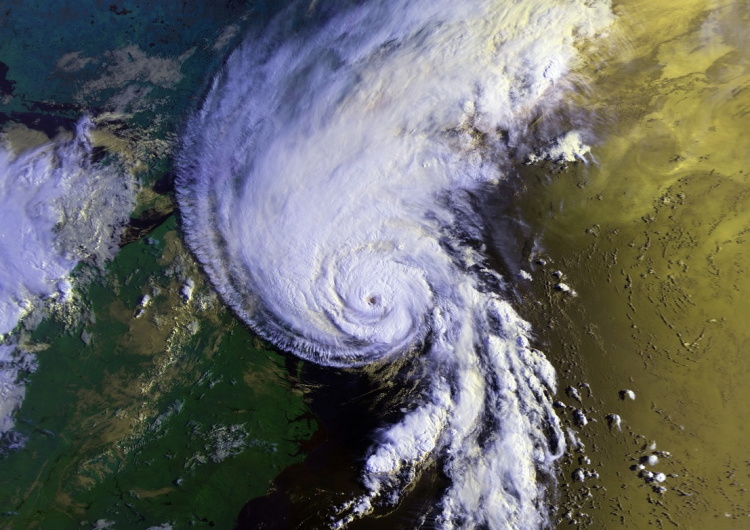 fot. ilustracyjne Cyklon Dawid nadciąga nad Polskę. Może być naprawdę niebezpiecznie