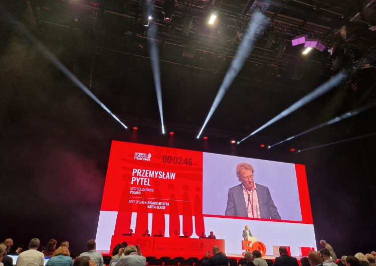 Przemysław Pytel XV Kongres EKZZ. Przemek Pytel, NSZZ