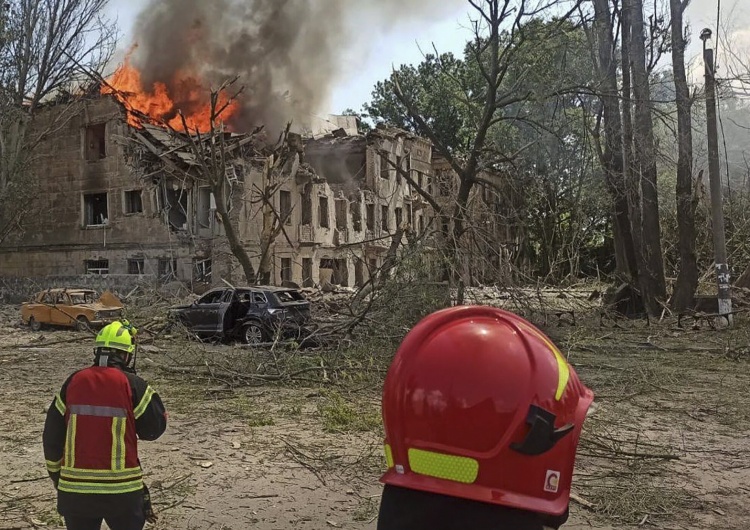 Atak rakietowy na Dniepr Ukraina: Atak rakietowy na placówkę medyczną na Dnieprze. Są ofiary