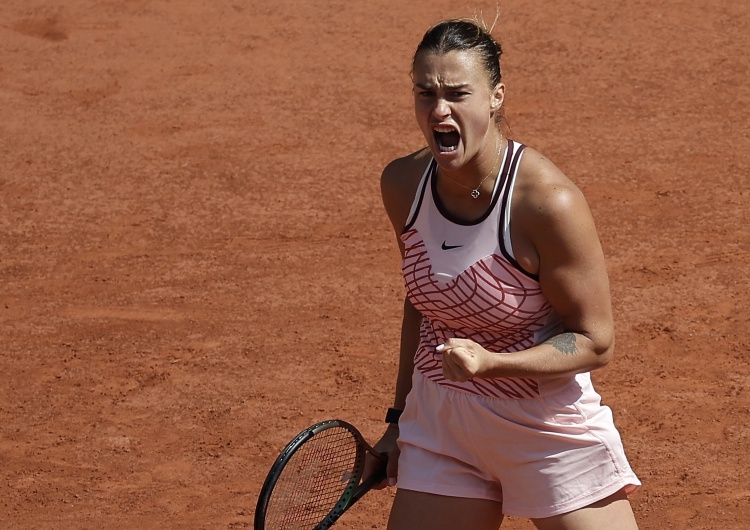 Sabalenka  Sabalenka została zapytana o wojnę na Ukrainie: 