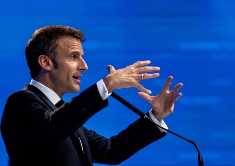 Emmanuel Macron Macron chce ROZBROJENIA wschodniej flanki NATO