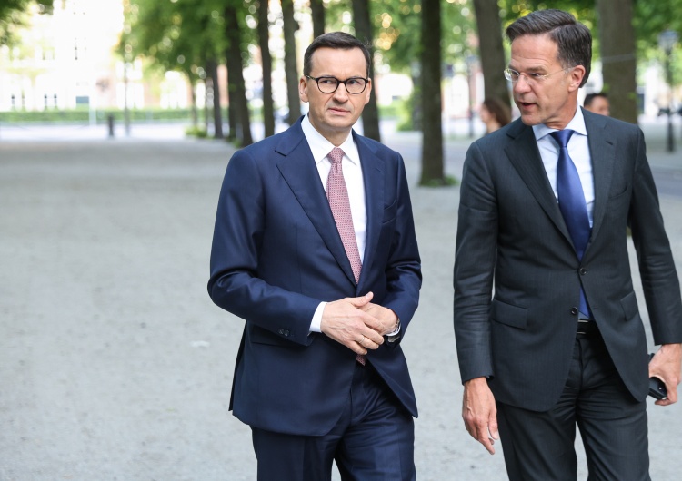 Morawiecki  Morawiecki: W rozmowie z premierem Holandii chcę poruszyć kwestię reformy UE