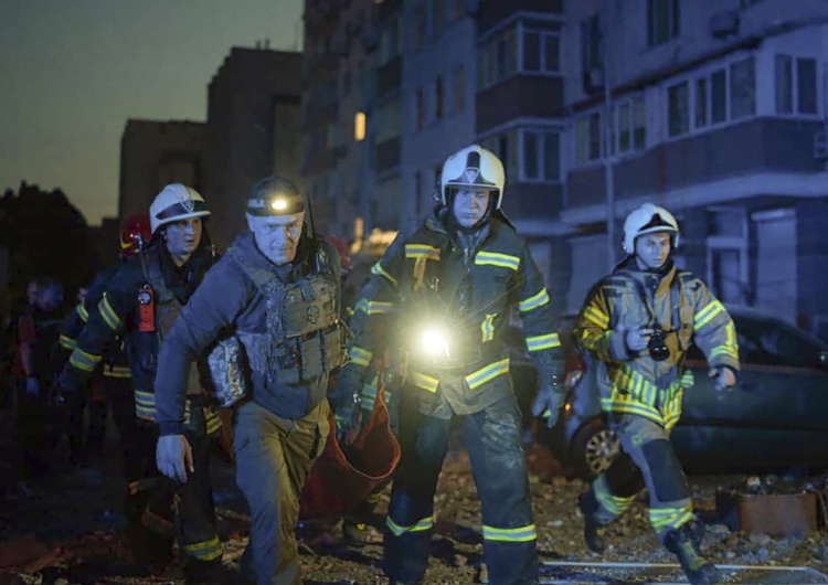 Ukraina Atak rakietowy na Kijów. Wśród ofiar dzieci