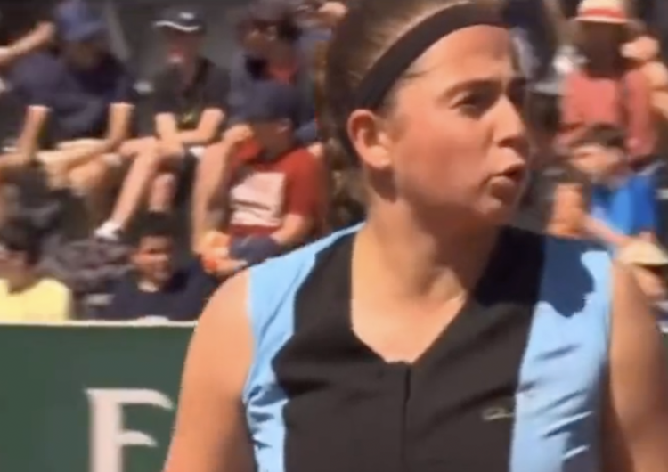 Jelena Ostapneko „K***a, zamknij się i wyp*****laj stąd”. Skandal podczas French Open [WIDEO]