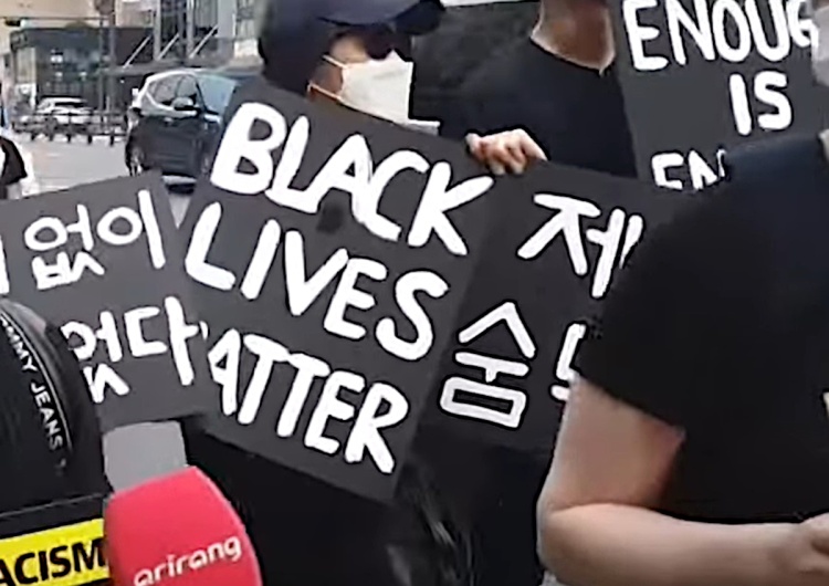 Demonstracja BLM Waldemar Krysiak: Black Lives Matter zwija biznes