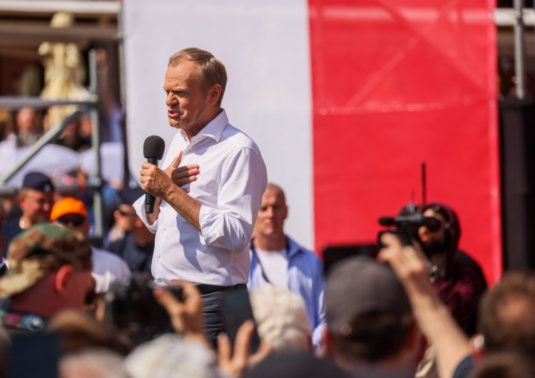 Donald Tusk Tusk zabrał głos po niedzielnym marszu. „Już nic nie będzie takie samo”