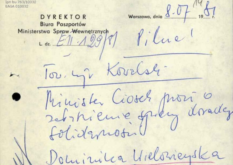 Dokument opublikowany przez Piotra Woyciechowskiego Awantura na Twitterze. Opublikowano dokument na temat dziennikarki Gazety Wyborczej