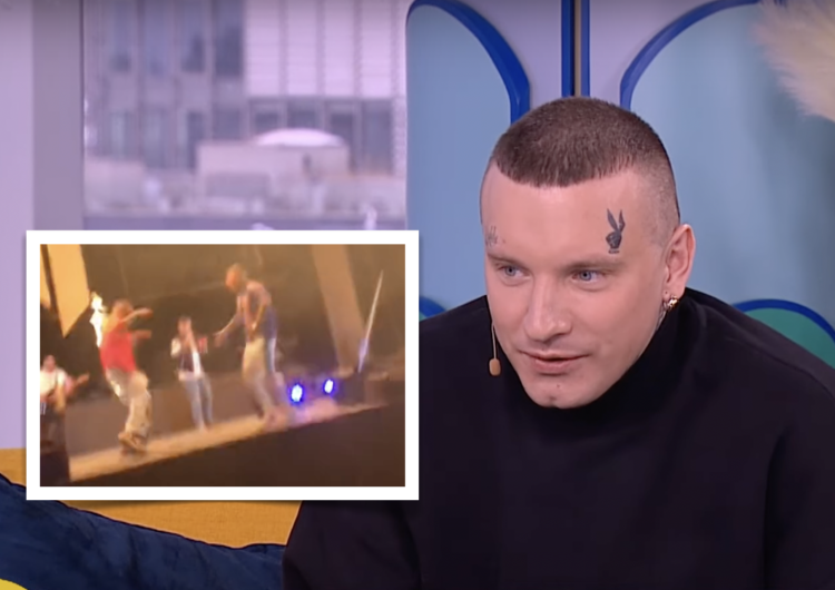 Smolasty Groźny incydent na koncercie Smolastego! Jego ubranie zaczęło się palić [WIDEO]