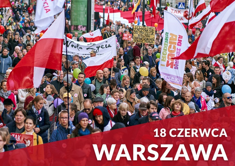 Marsz Życia i Rodziny Marek Miśko: Dwie Polski, dwa marsze