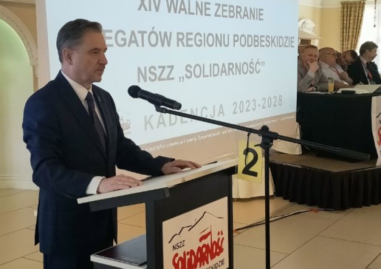 „Bądźmy wierni ideałom założycielskim”. W Czechowicach-Dziedzicach odbyło się XIV Walne Zebranie Delegatów NSZZ „Solidarność”