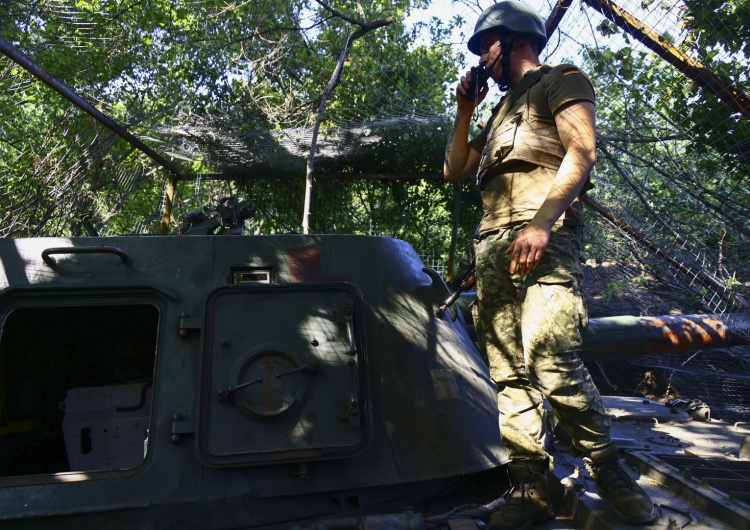 Ukraiński żołnierz, zdjęcie poglądowe Wiceminister obrony Ukrainy: Główne uderzenie kontrofensywy jeszcze nie nastąpiło