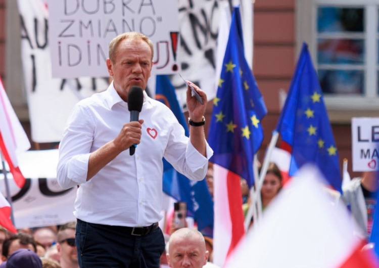Donald Tusk we Wrocławiu Zespół Lombard wściekły na Tuska. „Nigdy nie udzieliłem żadnej zgody”
