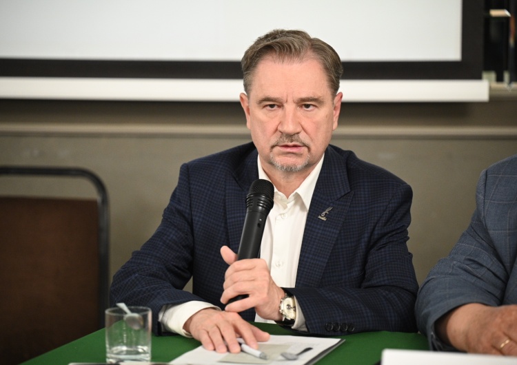 Piotr Duda Piotr Duda na Kongresie Metalowców NSZZ 