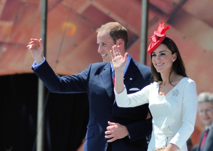 Książę William i Kate Middleton Radość w Pałacu Buckingham. Książę William i Kate Middleton w nowej roli
