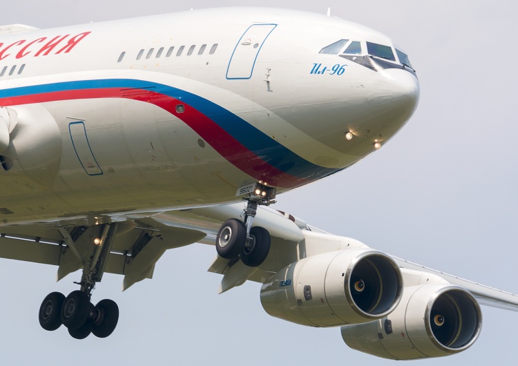 IŁ-96-300PU Co się dzieje? Z Moskwy do Waszyngtonu leci właśnie rosyjski rządowy samolot