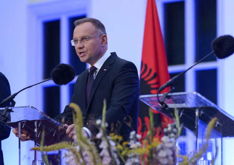Andrzej Duda Grupa Wagnera na Białorusi. Mocny apel Andrzeja Dudy do NATO