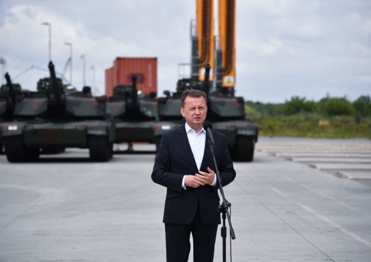 Mariusz Błaszczak  Błaszczak: Nasze załogi wyposażone w czołgi Abrams zamkną Bramę Brzeską