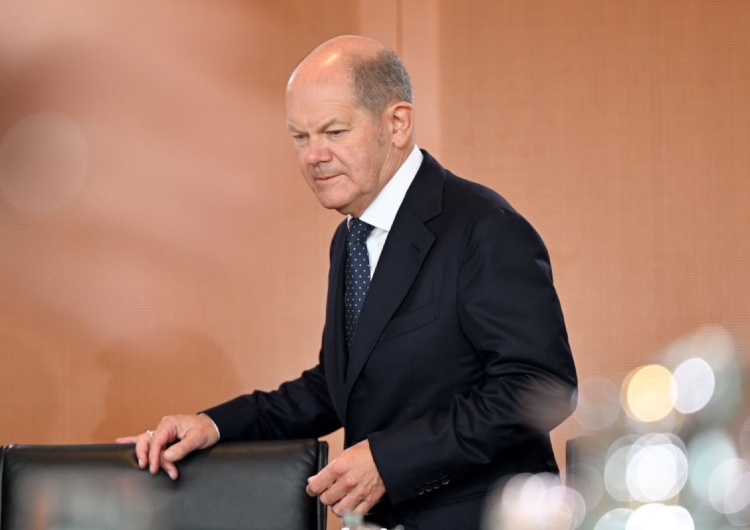 Kanclerz Niemiec Olaf Scholz Scholz przyznał, że niemiecki wywiad był zaskoczony buntem Prigożyna