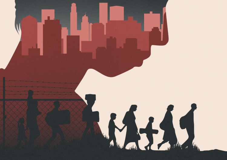 Migranci. Ilustracja poglądowa [Felieton „TS”] Karol Gac: Iluzja spokoju